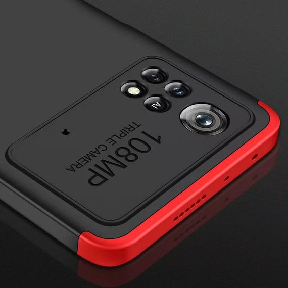 Чохол GKK 360 градусів для Poco X4 Pro 5G колір Синій | Зображення 2