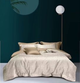 Комплект постільної білизни Soho Євро Memoria 200х230 см Venzel Cappuccino