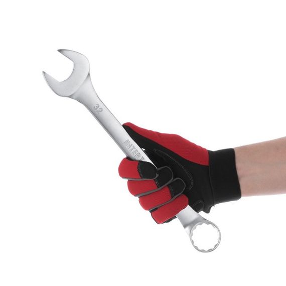 Набір ключів комбінованих 20 од., 6-32 мм, Cr-V, чохол INTERTOOL HT-1253 | Зображення 4