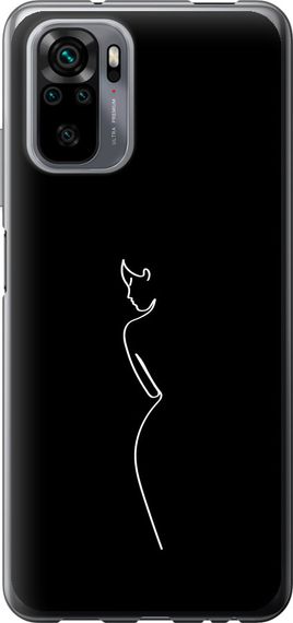 Чехол на Xiaomi Redmi Note 10 Силуэт1 "4590u-2277-17620"