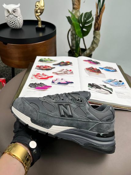 Чоловічі кросівки New 992 Dark Grey (топ якість) A4404 45 28,5 | Зображення 3