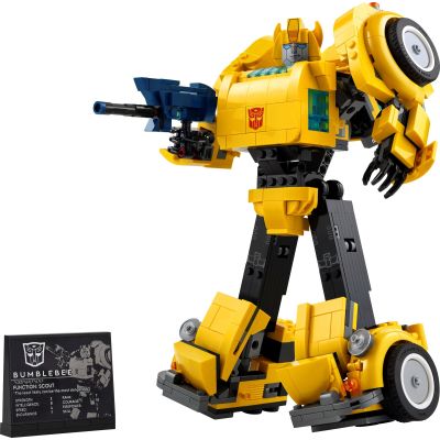 Конструктор LEGO Icons Трансформери Бамблбі 950 деталей (10338) | Зображення 7
