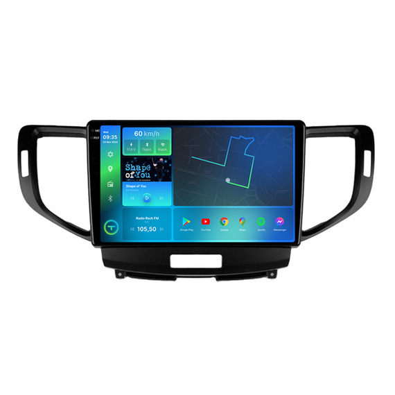Штатна магнітола Torssen 2K Honda Accord 8/Acura TSX 08-13 FL9 4+64Gb 4G Carplay DSP | Зображення 1