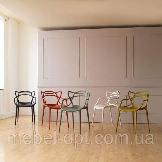 Стілець Masters Chair, чорний пластик PP, дизайн Philippe Starck | Зображення 7