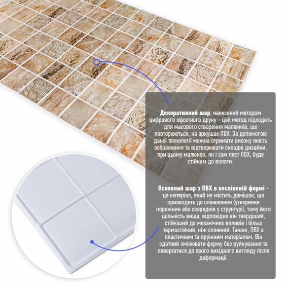 Декоративна ПВХ панель 960х480х4мм SW-00002481 | Зображення 1