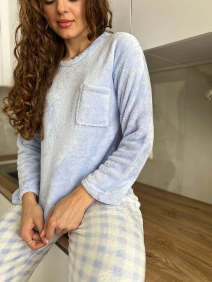 Пижама женская Голубая 2XL (2530) | Зображення 6