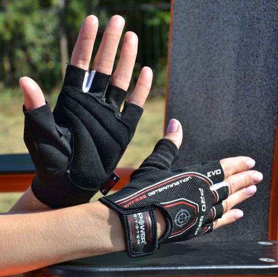 Рукавички для фітнесу Power System PS-2250E Pro Grip EVO Black XS | Зображення 6