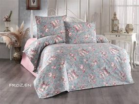 Постільна білизна Belizza Frozen Фланель Бавовна Сімейний розмір