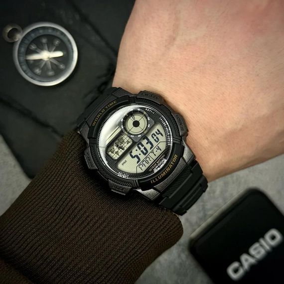 Чоловічий годинник Casio AE-1000W-1A | Зображення 3