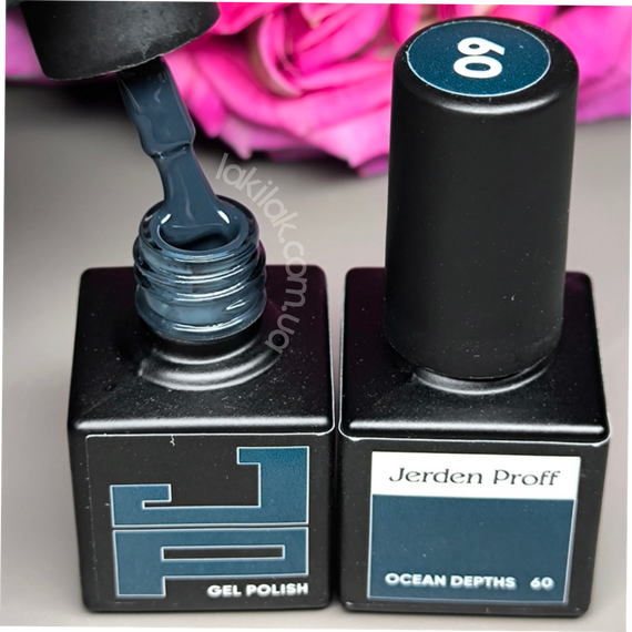Гель-лак Jerden Proff №60 (глибина океану) 5 мл | Зображення 1