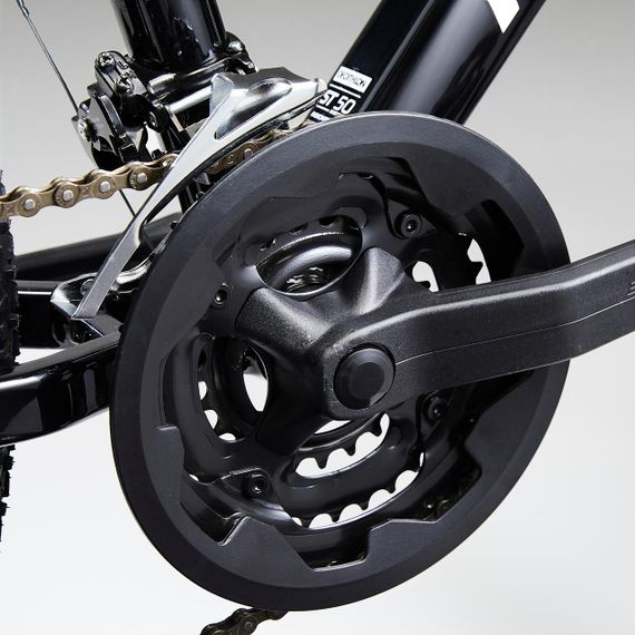 Велосипед туристичний гірський MTB Explore 26" чорний - L - 175-184 см | Зображення 5