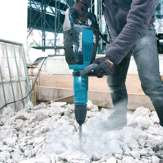 Молоток відбійний мережевий Makita HM1214C (19.9 Дж, 950-1900 хв-1, 1510 Вт, SDS-MAX, AVT, 12.3 кг) | Зображення 7