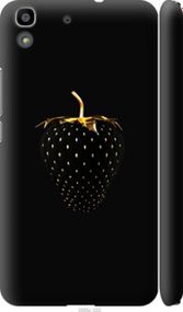 Чохол на Huawei Y6 Чорна полуниця "3585m-333-24368"