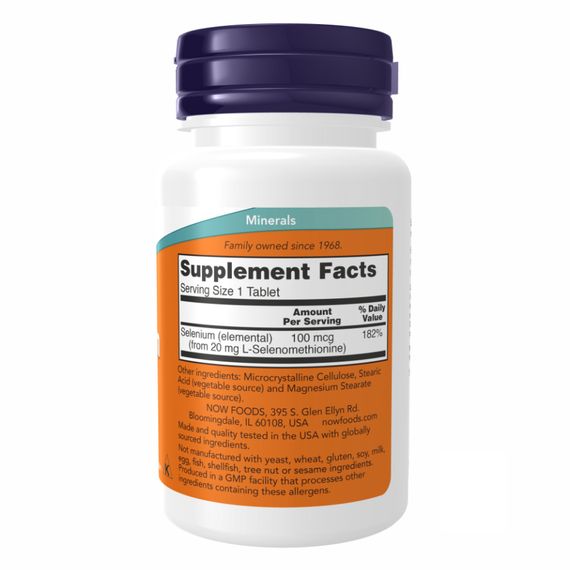 Selenium 100mcg - 250 Tabs | Зображення 1