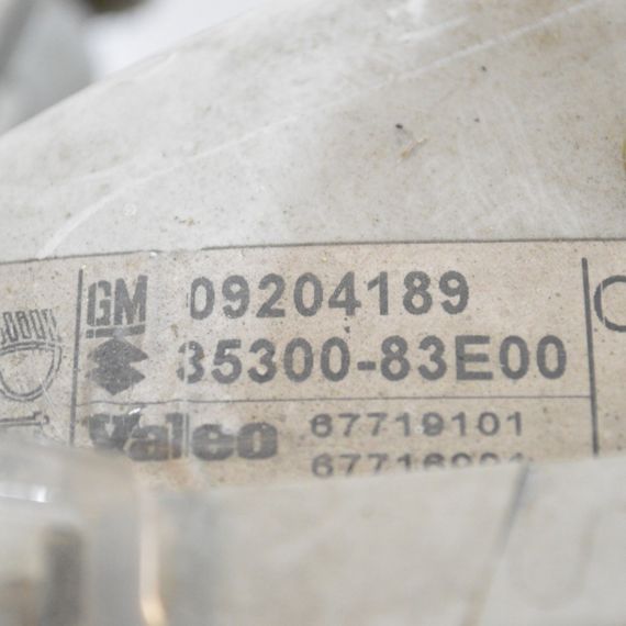 Фара ліва Opel Agila A 2000-2007 Фара передня ліва Опель Агіла А 09204189 3530083E00 | Зображення 5