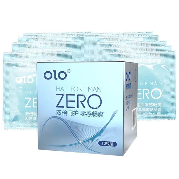 Презервативы Olo ZERO с гиалуроновой кислотой 10шт | Зображення 1