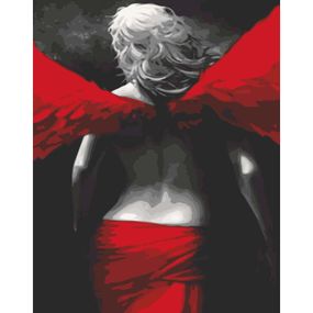 Картина за номерами "Янгольська спокуса" 504036-NC 40х50 см