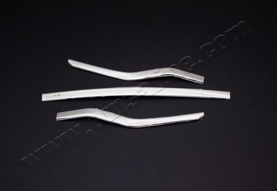 Накладка на торець бампера 2018-2020 (нерж) для Hyundai I-20 2014-2020 рр. | Зображення 1