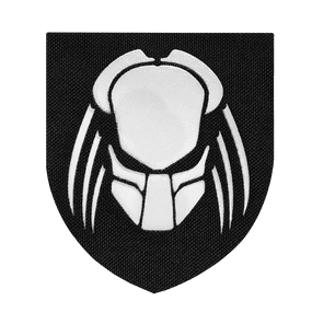 Шеврон Camotec Хижак НПУ (7*8) Чорний/Рефлект (9257)