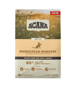 Сухой корм для котов Acana Homested Harvest Cat с птицей 1.8 кг a71436