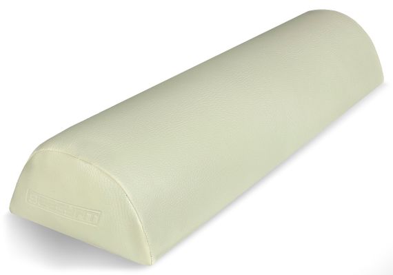 Масажний напіввалік Easyfit 45 см для масажного столу Бежевий (EF-2114-BE)