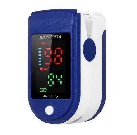 Пульсоксиметр на палец пульсометр Finger Pulse Oximeter EL-AB-88 | Зображення 2