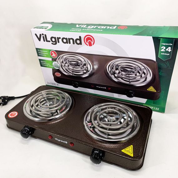 Кухонна електрична плита ViLgrand, Зручна плита для кухні, Настільні плити для кухні KW-67 | Зображення 1