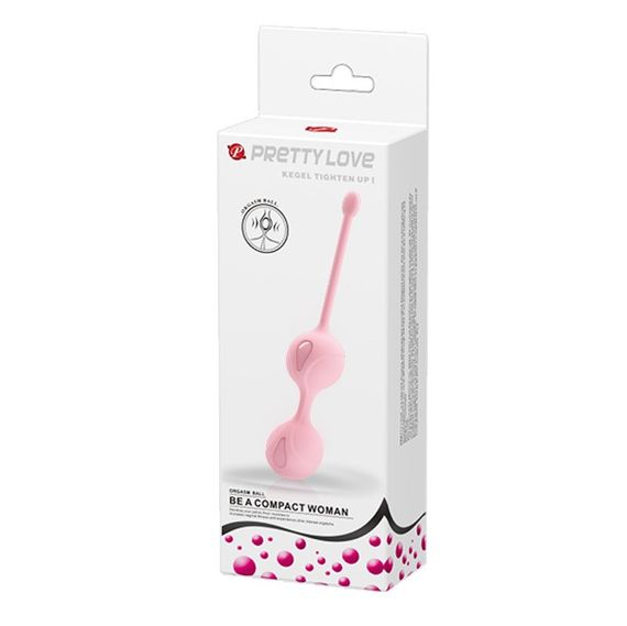 Вагінальні кульки ніжно-рожевого кольору Kegel tighten up2 sexstyle | Зображення 5