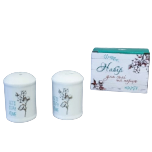 Набір для солі та перцю "Бавовна" (d4 h6)