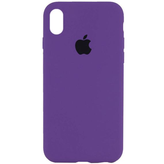 Чохол Silicone Case Full Protective (AA) для Apple iPhone XR (6.1") Фіолетовий/Amethyst
