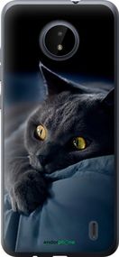 Чохол на Nokia C20 Димчастий кіт "825u-2510-2448"