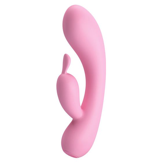 Вібратор-кролик PRETTY LOVE Hugo рожевий, 3.7 х 16.5 см sexstyle