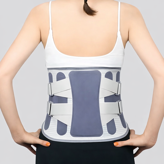 Корсет для спины универсальный с ремнями Belt / Корректор осанки / Пояс для спины | Зображення 4