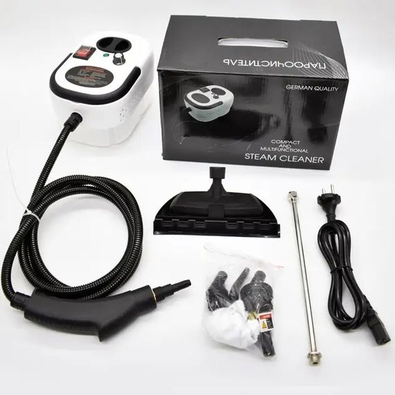 Отпариватель Steam Cleaner для дома 2500 Вт • Многофункциональный пароочиститель с насадками HX-860 | Зображення 1
