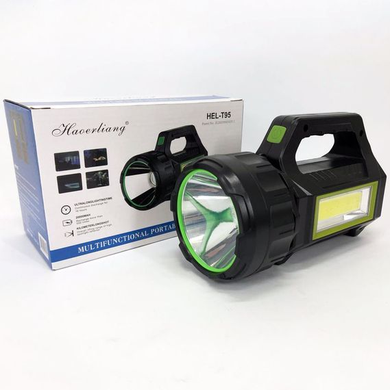 Мощный фонарь для рыбалки T95-LED+COB | Кемпинговая лампа фонарь | DF-628 Фонарь кемпинговый | Зображення 5