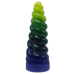 Вязкая масса "Unicorn Slime" UNS-02-01U, густой лизун Green-Blue