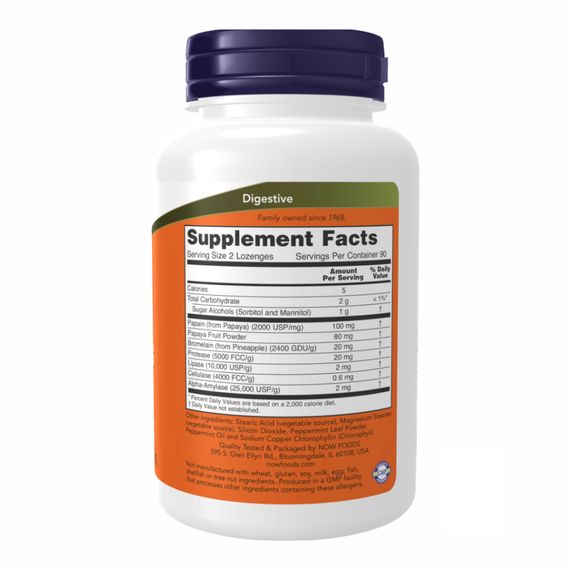 Papaya Enzyme - 180 tabs | Зображення 1