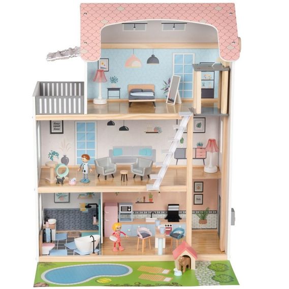 Ляльковий будиночок XXL з 54 деталями — великий ігровий світ для вашої дитини! 🏠👧🧒