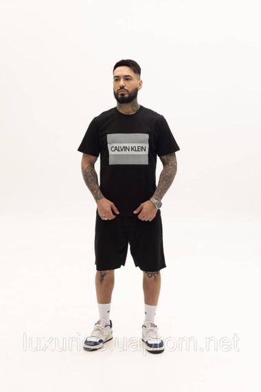 Футболка в стилі Calvin, футболка з логотипом Кельвін Кляйн, футболка СК стильна