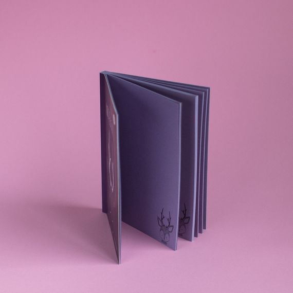 Блокнот 4Profi Artbook violet 64 листа  формат А5 50384 | Зображення 1