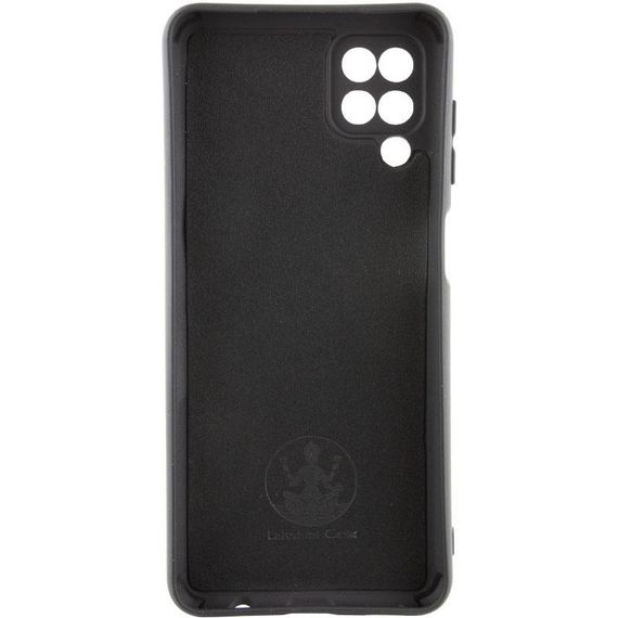 Чехол Silicone Cover Ummi Lakshmi Full Camera (AA) для Samsung Galaxy A12 Черный / Black | Зображення 1