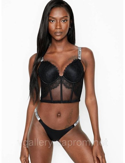 Жіночий мереживний корсет Victoria`s Secret зі стразами, Корсет Вікторія Сикрет Стрази, Корсет жіночий