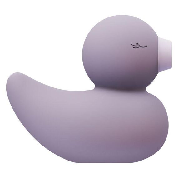 Вакуумний вібратор-качечка CuteVibe Ducky Grey Sex Aura