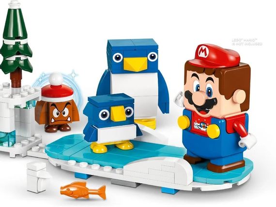 Конструктор LEGO  Super Mario Снігова пригода родини penguin. Додатковий набір (71430) | Зображення 8