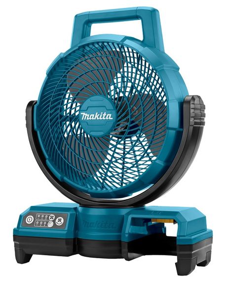 Вентилятор акумуляторний Makita DCF203Z (235 мм, 2-3.1 м/с, LXT, AC, без акумуляторів та зарядного пристрою) | Зображення 1