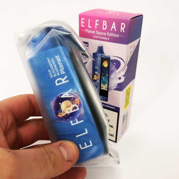 ELF BAR Planet 25000. Кисла Ожина Чорниця (Sour Blackberry Blueberry) | Зображення 2