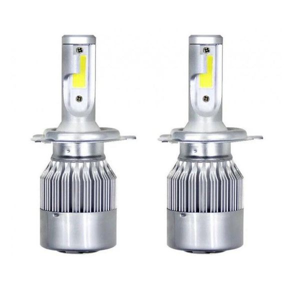 Комплект 2шт автомобільних LED ламп C6-H4, 36W, Оригінал / Світлодіодні лампи для авто / Автолампи для фар | Зображення 2