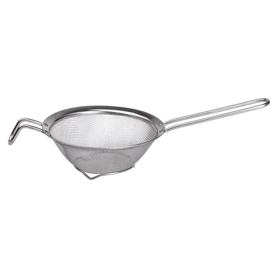 Друшляк-сито з ручкою 16 см дрібнокомірчаста сітка з нержавіючої сталі HP-19-1-16CM | Зображення 1