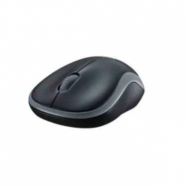 Беспроводная оптическая эргономичная мышь Logitech M185 черная (00000018378) | Зображення 5