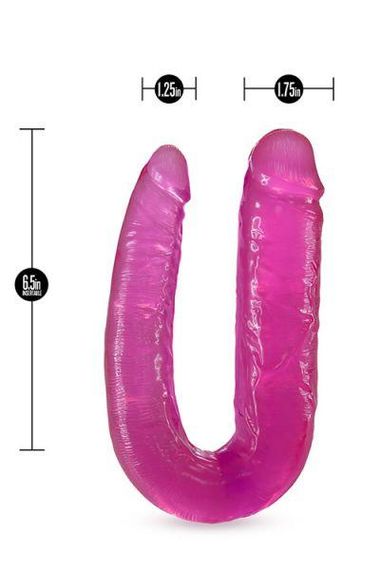 Подвійний фалоімітатор B YOURS DOUBLE HEADED DILDO PINK sexstyle | Зображення 3